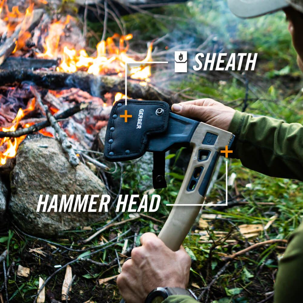 Bushcraft Hatchet - Coyote Brown - Image 6
